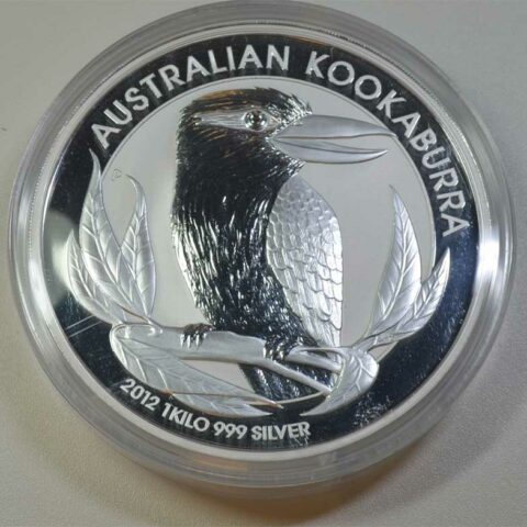 Australien Kookaburra 1 Kg Feinsilber 999