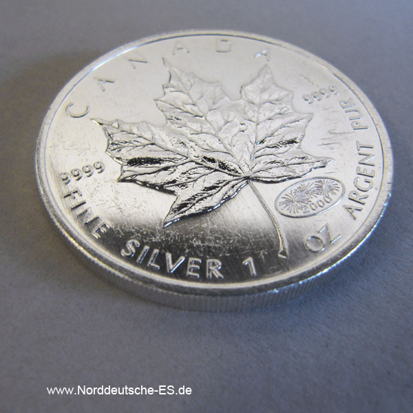 Kanada Maple Leaf Silbermünze 1 OZ
