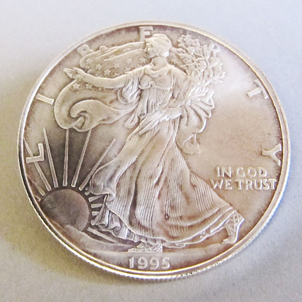 USA One Dollar American Eagle 1 oz Feinsilber 999