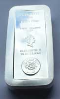Australien 1 Kg Bullion Feinsilber Barren 999 Perth Mint