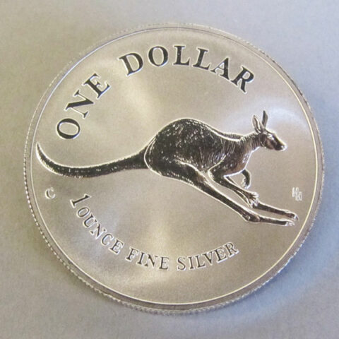 Kangaroo 1 oz Silbermünze 1994