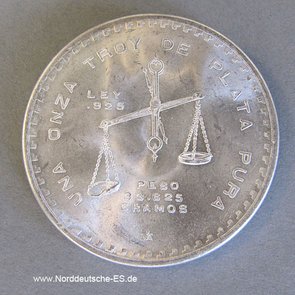 Mexiko Casa De Moneda 1 Unze Silber 1978-1980