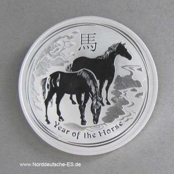 Australien 2014 Year of the Horse 1oz
