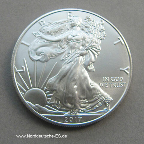 USA 1 OZ American Eagle Silbermünze