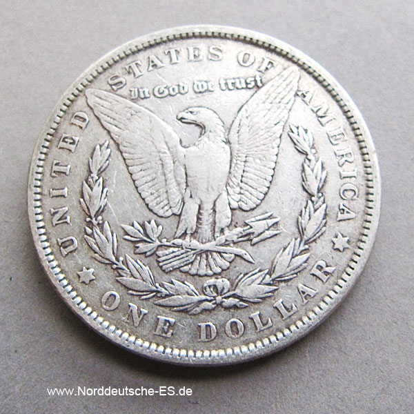 USA Morgan Dollar Silber 1889