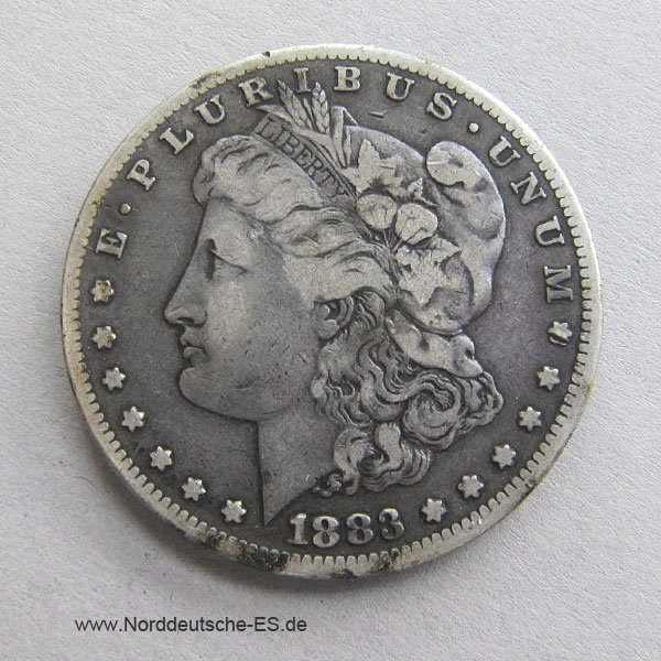 USA 1883 Morgan Silver Dollar
