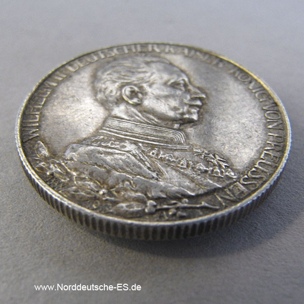 Deutsches Reich 2 Mark Wilhelm II Preussen 1913