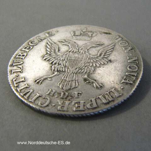 Lübeck Stadt 32 Schilling 1797 Silber Doppeladler HDF