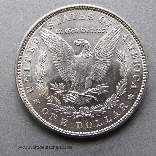 USA Liberty Morgan Dollar Silber 1886