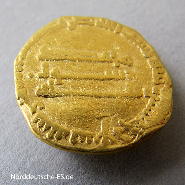 Afrika Asien Gold Dinar Abbasiden Al Mahdi 775-785