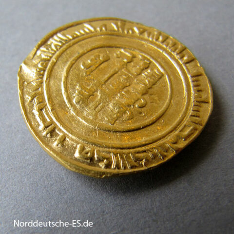 Afrika Gold Dinar 1036-1094 Fatimiden Al Mustansir