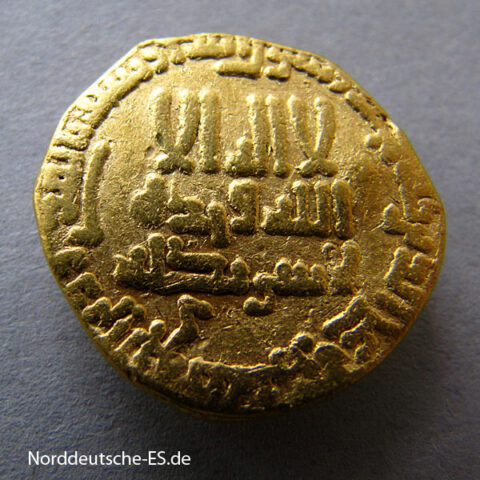 Afrika Asien Gold Dinar Abbasiden Al Mahdi 775-785