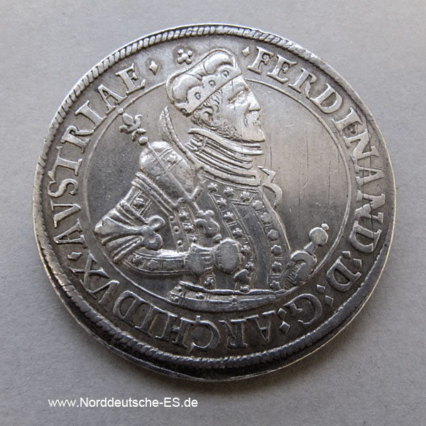 Österreich 1 Taler Habsburg Ferdinand 1564 -1595 Tirol