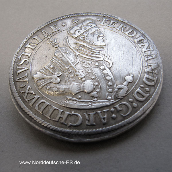 Österreich 1 Taler Habsburg Ferdinand 1564 -1595 Tirol