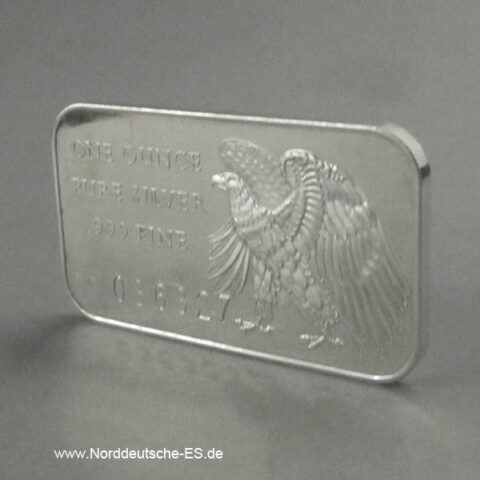 USA Silberbarren 1 oz Adler 200 Years Of Independence 1776-1976