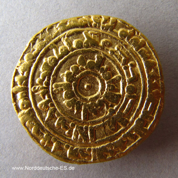 Fatimiden Gold Dinar 953-975 Kalif Maʿadd Al-Muʿizz