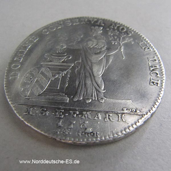 Nürnberg Taler 1765 Franziskus I Silbermünze