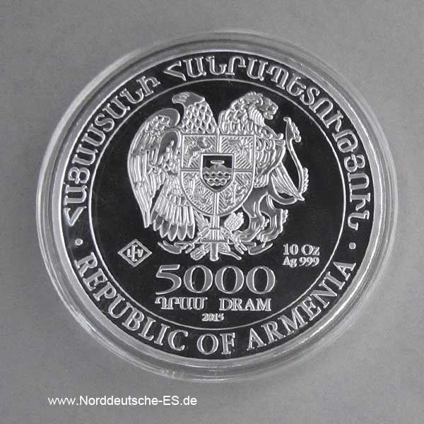 Armenien 10 Unzen Arche Noah Silber