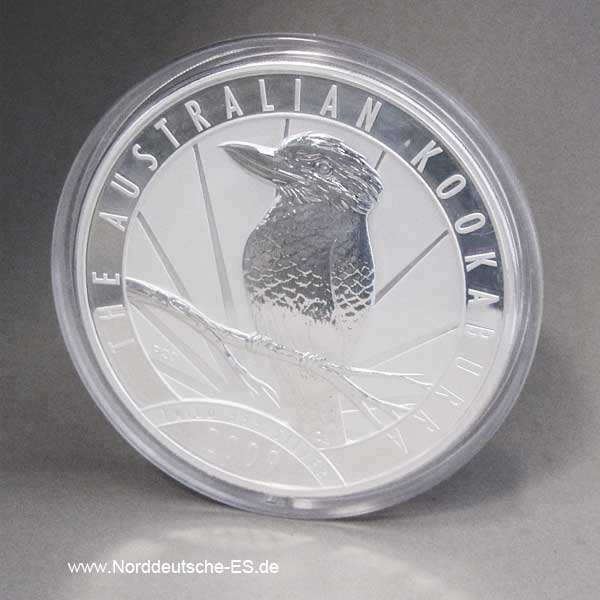 Silbermünze 1 Kilo Kookaburra 2009