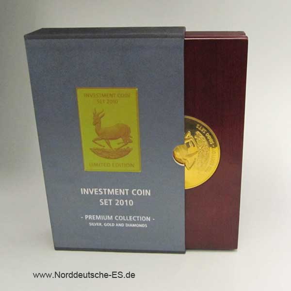 Investment Coin Set Gold Silber Brillant 2010