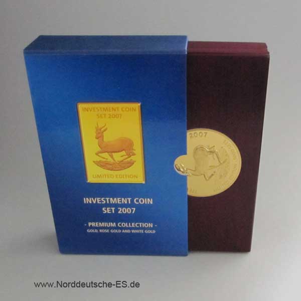 Malawi Investment Coin-Set Gold 2007