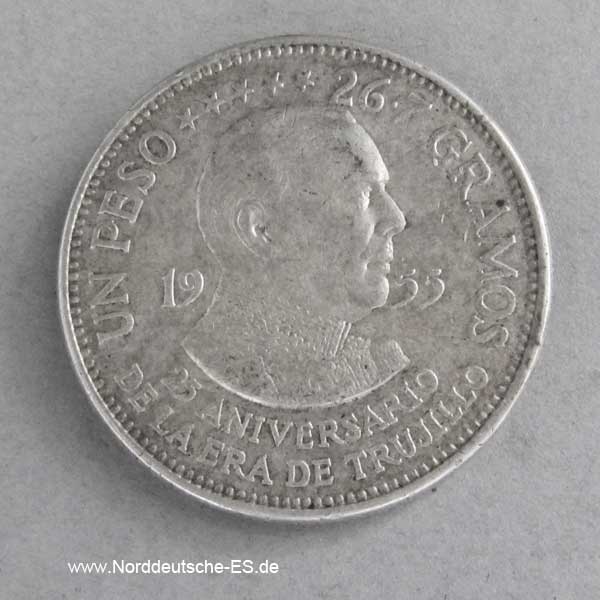 Dominikanische Republik 1 Peso 1955
