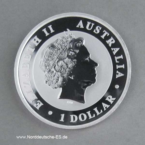Australien 1 oz Wedge Tailed Eagle Silbermünze