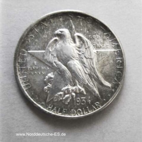 USA Texas Centennial Half Dollar 1934 Silber Commemorative History