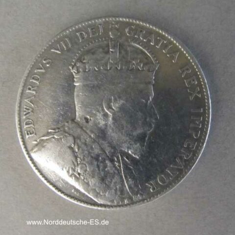 Newfoundland 50 Cents Edward VII 1907