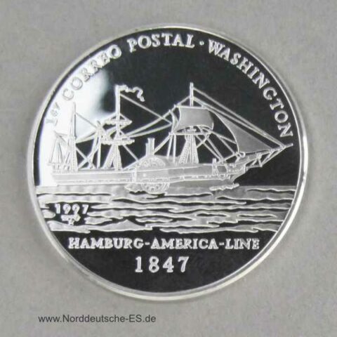 Kuba 10 Pesos 1997 Hamburg-America-Line