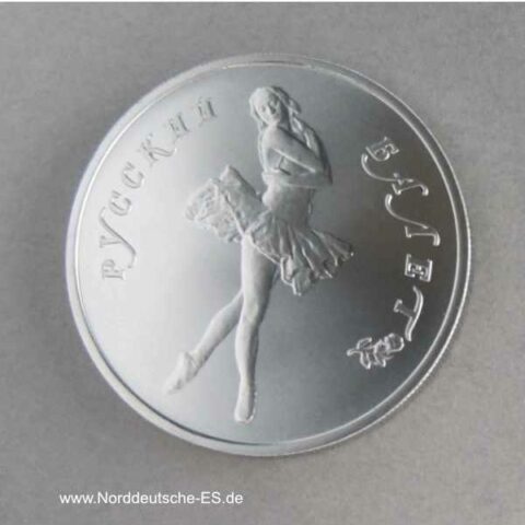 Russland 10 Rubel 1/2 oz Palladium Ballerina 1990