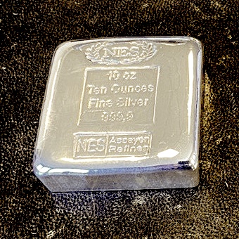 Ten Ounzes Fine Silver 999.9