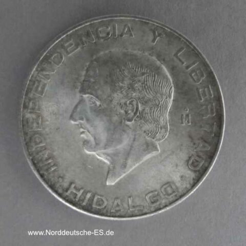 Mexico 10 Pesos 1955-1956