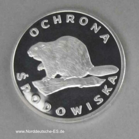 Polen 100 Zloty 1978 Biber