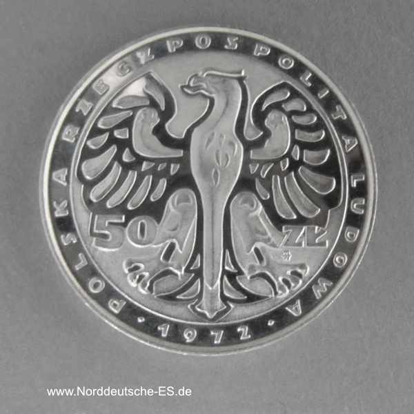 Polen 50 Zloty Silbermünze Frederic Chopin