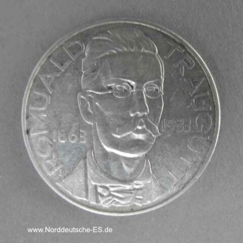 Polen 10 Zloty Silber 1933 Romuald Traugutt