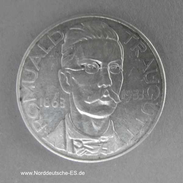 Polen 10 Zloty Silber 1933 Romuald Traugutt