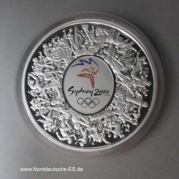 Australien 1 Kg Silber 30 Dollars Masterpiece Olympische Spiele Sydney 2000