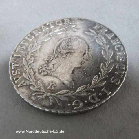 Österreich 20 Kreuzer Franz I 1809 B