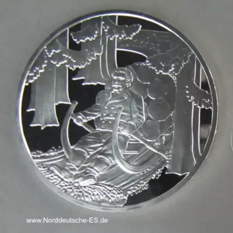 Österreich 500 Schilling Silber Gedenkmünze Alpenvorland 1995